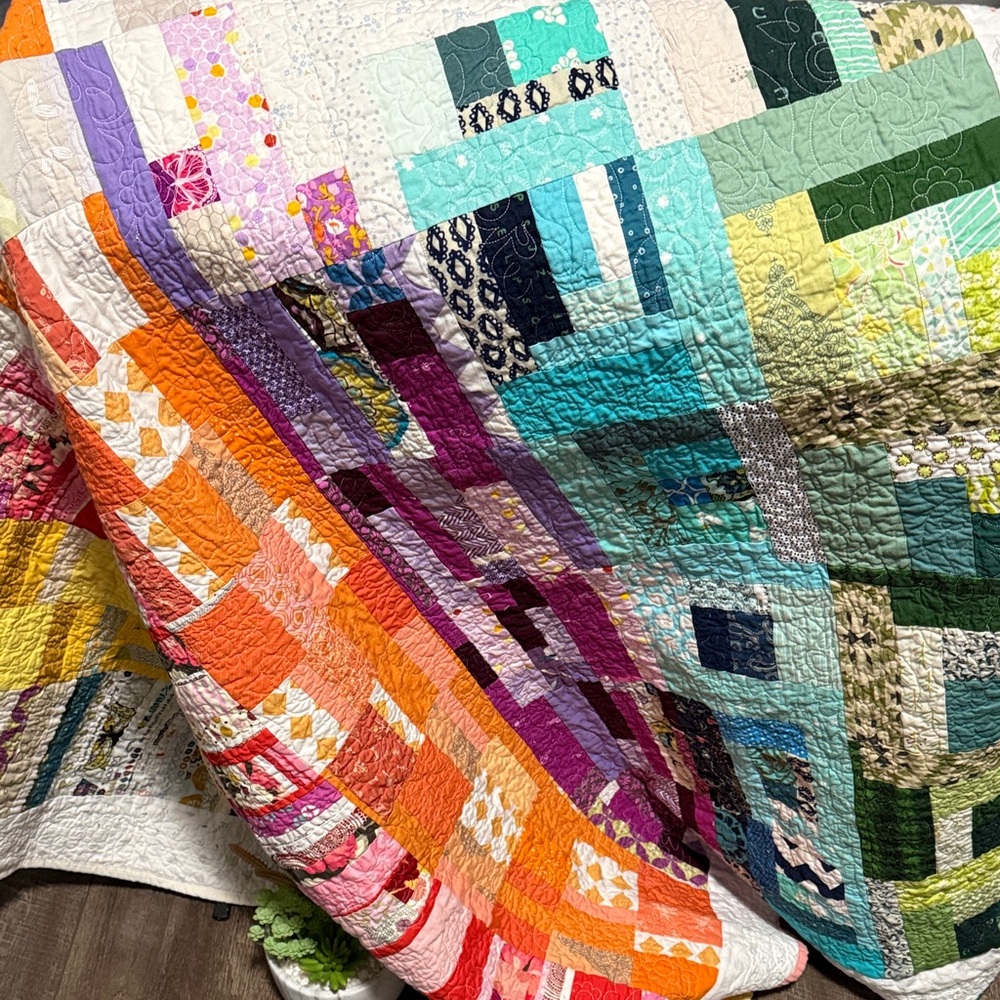 Multicolor Patchwork Quilt - Picture 2 of 4
